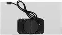 ВЫТЯЖКА HOMSair CROСUS PUSH 52 Glass Black/ полновстраиваемая, кнопочное управление, 3 скорости, 850 м3/ч, до 30 м2, 53 дБ, угольный фильтр CF02X - 2 шт, ШхВхД: 518х191х290 мм, черный цвет - фото 25