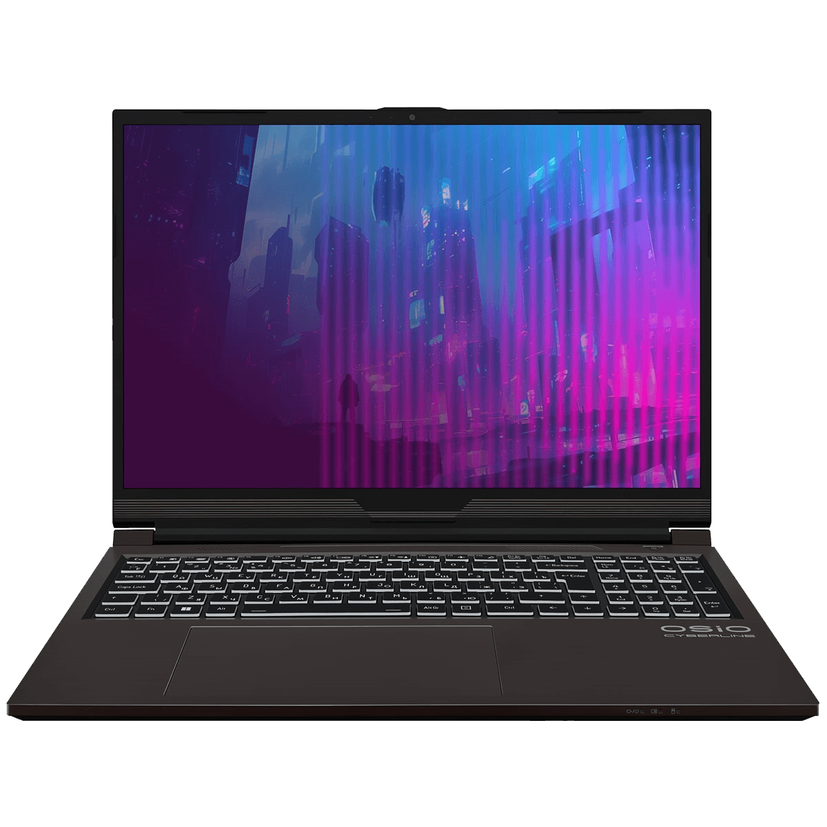 Ноутбук CyberLine C160i-003 16"(1920x1200 IPS (матовый, 165Hz) )/Intel Core i5 12600H(2.7Ghz)/16384Mb/512PCISSDGb/noDVD/Ext:nVidia GeForce RTX4060(8192Mb)/Cam/BT/WiFi/52.6WHr/war 1y/2.15kg/Coffee/noOS + не МПТ