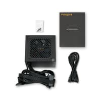 Блок питания/ Power Supply HSPD, 450W 80+ White (ATX, 2.31, Non-modular, 1x24(20+4)pin 500mm, 1xCPU 8(4+4)pin 550mm, 1xPCIe 8(6+2)pin 500mm, 1xMOLEX + SATA*2 400+150+150mm, 1xMOLEX + SATA 400+150mm , Active, 120x120mm, 150x140x86mm, APFC, OVP, OPP, SCP, UVP, NLO, SIP, black) - фото 7