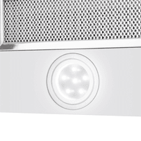 ВЫТЯЖКА HOMSair Flat 50 White/ встраиваемая, кнопочное управление, 2 скорости, 520 м3/ч, до 20 м2, 45 дБ, угольный фильтр CF110 - 1 шт, ШхВхД: 500х176х280 мм, белый цвет - фото 32