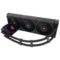 Водяное охлаждение для процессора/ Water Cooling System Thermalright Hyper Vision 360 (360mm, LED, Black, ARGB/ Fans: 3x120mm, 69CFM, 27dBA, 2150RPM/ Pump height 68mm, 6400RPM, Rad thickness 27mm/ S: 1700, 1200, 1851, 115X, 2011, 2066, AM5, AM4) - фото 5