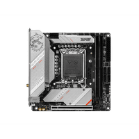 Материнская плата/ MB MSI INTEL B760 s1700, 2xDDR5(128GB), HDMI 2.1/DP, 1xPCIe 5.0x16, 1xLAN (2.5GbE), Wi-Fi, BT, 4xSATA 6Gb/s, 2xM.2, 1xUSB-C, 5xUSB 3.2, 2xUSB 2.0, mini ITX - фото 2