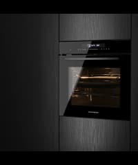 Встраиваемый духовой шкаф KUPPERSBERG/ KITCHEN RETAIL / Встраиваемый духовой шкаф KUPPERSBERG, High-Tech, объем 72 л, 12 режимов работы, быстрый нагрев, телескопические направляющие, доводчик двери, таймер, термощуп, 3 стекла в дверце, сенсорное управление, блокировка от детей, энергоэффективность А+, цвет черный - фото 5