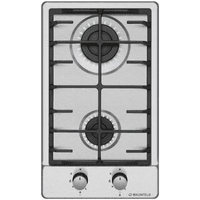 Газовая варочная панель MAUNFELD/ Газовая варочная панель MAUNFELD EGHS.32.6CS/G, домино, механическое управление, 2 конфорки, мощность конфорок 1700, 2600, электроподжиг, газ-контроль, цвет черный/стальной - фото 4