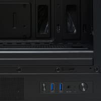 Корпус без блока питания/ Case HSPD M310, Mesh Mini-tower, Black, TG, 0.4 SPCC, 3x120mm ARGB (Orbis F1) mATX, mITX 180/280/160mm 1x2.5", 1x3.5", 4xPCI 2xUSB-A 3.0 452x277x418mm - фото 16
