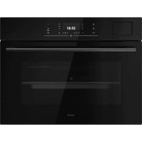 Встраиваемый духовой шкаф ASKO/ Арт. 745722 ПРОМО ; Встраиваемый духовой шкаф ASKO, компактный, 45 см, объем 51 л, TFT дисплей с сенсорными кнопками, 14 режимов приготовления, AirFry, 3 режима приготовления на пару, 123 автоматические программы, температурный диапазон 30-250 градусов, галогеновое освещение, телескопические направляющие (на 1 уровень), плавное открывание/закрывание, термозонд, Wi-Fi, цвет черное стекло - фото 2