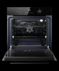 Духовой шкаф Kuppersberg/ Духовой шкаф Kuppersberg, High-Tech, 78 л, поворотное управление, дисплей, таймер, 6 режимов, макс. температура 310 градусов, телескопические направляющие (на 1 уровень), цвет черный, цвет фурнитуры черный - фото 3