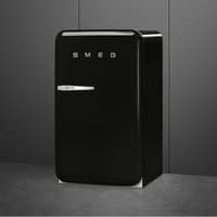 Холодильник SMEG/ Холодильник SMEG, отдельностоящий, стиль 50-х, однокамерный, внутренняя морозильная камера, объем 122 л, стандартный компрессор, энергоэффективность D, цвет черный - фото 6