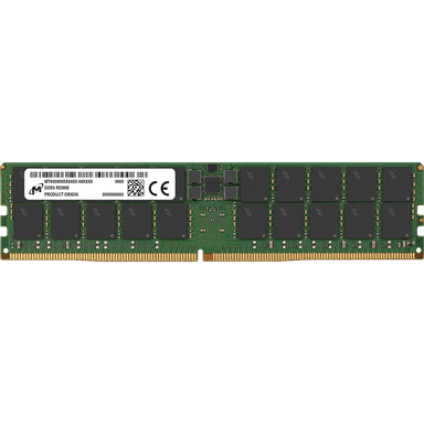Память оперативная/ Micron 64GB DDR5 5600 MT/s CL46 2Rx4 ECC Registered DIMM 288pin