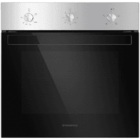 Шкаф духовой газовый MAUNFELD/ Шкаф духовой газовый MAUNFELD EOGC604S (с электрическим грилем), полезный объем 60 л, 5 режимов работы, гидролизная очистка, максимальная температура 250 С, таймер, конвекция, электроподжиг, автоматическое выключение, газ-контроль, телескопические направляющие, 3 стекла в дверце, цвет черный/стальной - фото 2