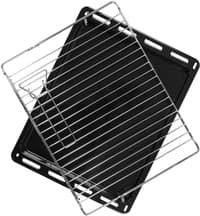 Шкаф духовой газовый MAUNFELD/ Шкаф духовой газовый MAUNFELD EOGC604S (с электрическим грилем), полезный объем 60 л, 5 режимов работы, гидролизная очистка, максимальная температура 250 С, таймер, конвекция, электроподжиг, автоматическое выключение, газ-контроль, телескопические направляющие, 3 стекла в дверце, цвет черный/стальной - фото 27