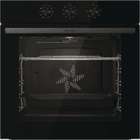 Встраиваемые электрические духовки GORENJE/ Духовой шкаф, 77 л, Класс энергопотребления: A, Механический таймер с функцией отключения, Конструкция: Встраиваемая, Ширина: 595 мм, Высота: 595 мм, черный - фото 1