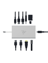 Док-станция Razer USB-C Dock - Mercury White/ Razer USB-C Dock - Mercury White - фото 9