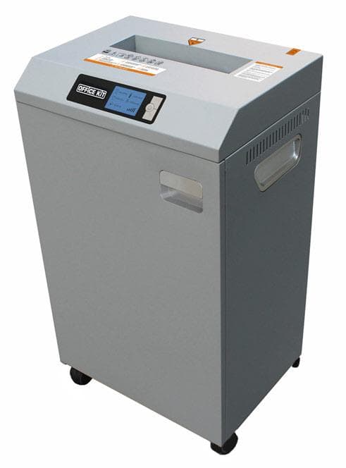 Шредер Office Kit S850 1.9х15 (секр.P-5) фрагменты 19 лист. 85 л, скрепки/скобы/пл.карты/CD