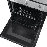 Шкаф духовой газовый MAUNFELD/ Шкаф духовой газовый MAUNFELD EOGC604S (с электрическим грилем), полезный объем 60 л, 5 режимов работы, гидролизная очистка, максимальная температура 250 С, таймер, конвекция, электроподжиг, автоматическое выключение, газ-контроль, телескопические направляющие, 3 стекла в дверце, цвет черный/стальной - фото 10