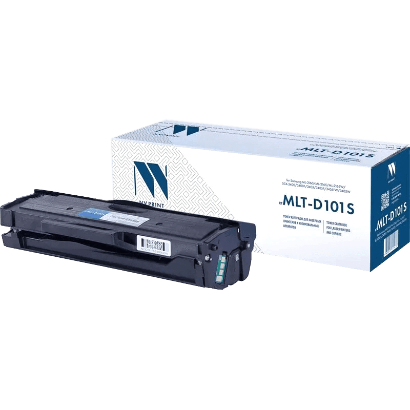 -/ Тонер-картридж NVP NV-MLT-D101S для Samsung ML 2160/ 2162/ 2165/ 2165W/ 2167/ 2168/ 2168W/ SCX 3400/ 3400F/ 3405/ 3405F/ 3405FW/ 3405W/ 3407/ SF 760P (1500k)