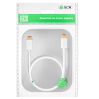 GCR Кабель PROF 2.5m HDMI 2.0, Ultra HD, 4K 60Hz / 5K*30Hz, HDR 4:4:4, 3D, AUDIO, 18.0 Гбит/с, белый, 2 X экран, армирование, GCR-52027 - фото 3