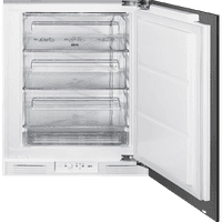 Морозильная камера Smeg/ Морозильная камера Smeg, ВхШхГ 819х596х547 мм, встраиваемая под столешницу, 82 см, полезный объем 95 л, электромеханический контроль температуры, световая индикация, стандартный компрессор, 3 ящика, дверной упор справа, цвет белый - фото 2