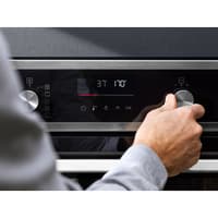 Встраиваемый духовой шкаф ELECTROLUX/ Электрический духовой шкаф с конвекцией, объем 65 л, утапливаемые переключатели, 9 режимов, автопрограммы, очистка пиролитическая, 3 стекла в дверце, направляющие проволочные + телескопические (1 уровень) - фото 7