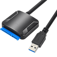 Кабель-адаптер/ Кабель-адаптер USB3.0 ---SATA III 2.5/3,5"+SSD, VCOM <CU816> - фото 8
