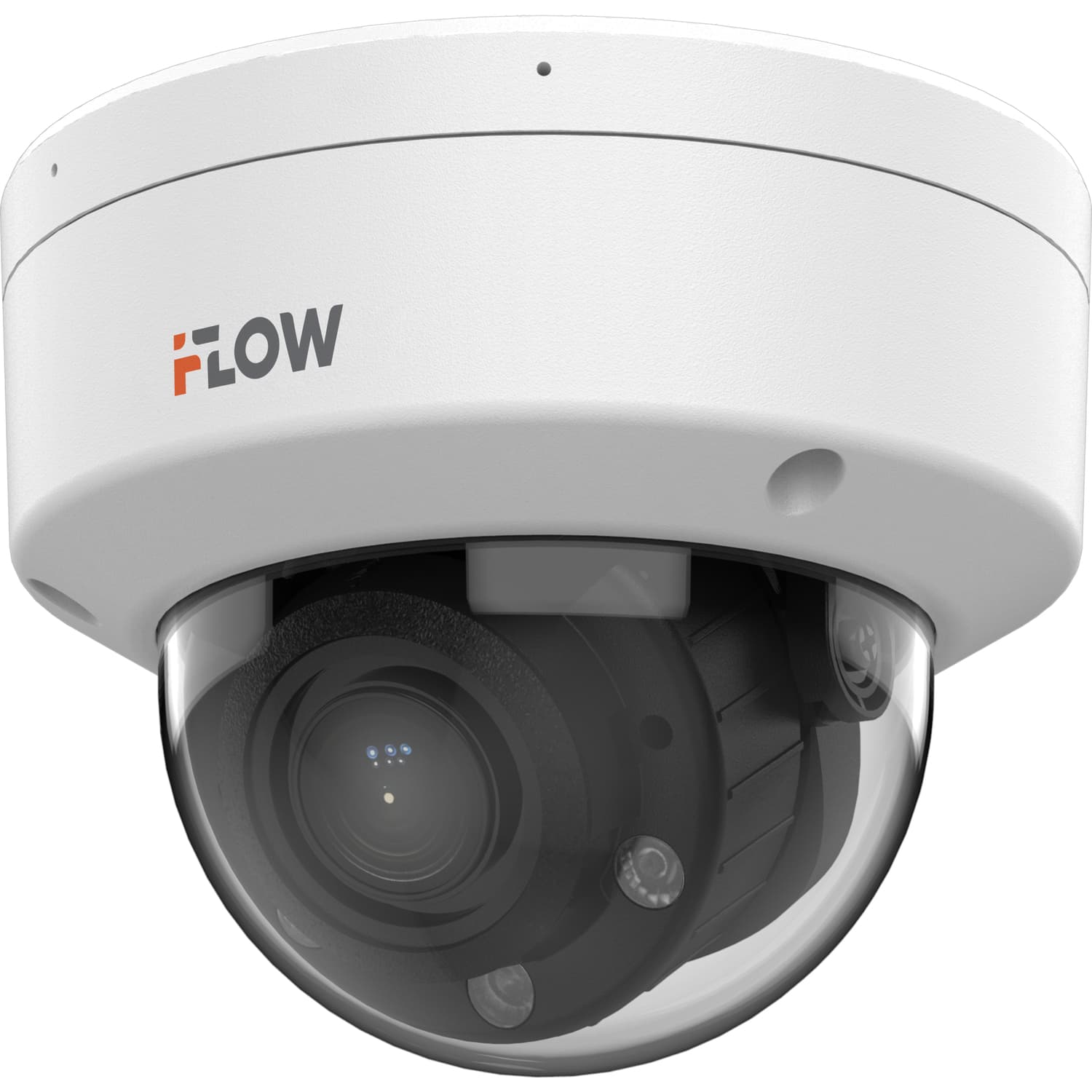 iFLOW F-IC-1722CMZ4(2.8-12mm) Eco 2Мп уличная купольная IP-камера с гибридной Smart-подсветкой до 30м и встроенным микрофоном