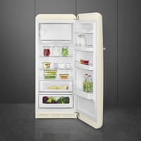Холодильник SMEG/ Холодильник SMEG, ВхШхГ 1530х601х728 мм, отдельностоящий, стиль 50-х, однокамерный, внутренняя морозильная камера, объем 270 л, инверторный компрессор, энергоэффективность С, цвет кремовый - фото 4
