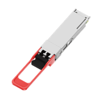 Трансивер/ FIBO FT-Q40-ER4-40 модуль QSFP+ , 40 G, до 40 км, TX 1271/1291/1311/1331нм, 2xLC, DDM - фото 4