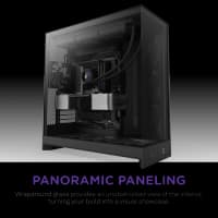 Компьютерный корпус без блока питания Case NZXT H9 Flow (2025), Midi-Tower, TG, 3x140мм + 1x120мм, 2xUSB-A 3.2 + 1xUSB-C 3.2, E-ATX, ATX, mATX, mITX черный - фото 11