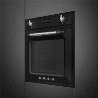 Встраиваемый духовой шкаф SMEG/ Многофункциональный духовой шкаф с пароувлажнением и пиролизом, 60 см, 12 функций, цвет чёрный, Victoria - фото 4