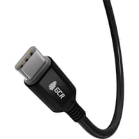 GCR PRO Кабель PREMIUM 1.0m TypeC/Lightning MFI POWER DELIVERY 18 W, медь, быстрая зарядка, черный силикон, AL корпус - фото 6