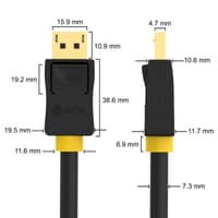 GCR PRO Кабель Premium 3.0m HDMI 2.1, ECO Soft капрон, черный, HDR 4:4:4, Ultra HD, 8K 60Hz/4K*120Hz, 3D, 48 Гбит/с, медь, 3Х экран с армированием - фото 2