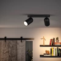 Потолочный светильник Philips PONGEE bar/tube black 2xNW 230V (лампы в комплект не входя) - фото 5