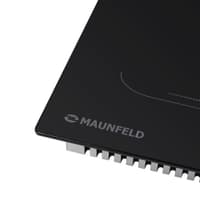 Встраиваемые индукционные панели MAUNFELD/ Индукционная, Тип: электрическая 77см Тип установки: независимая Управление: фронтальное, слайдер, сенсорное Нагревательный элемент: индукция, совместимость с посудой любой формы и размеров Flex Zone, 2 "моста" попарно объединённые левые и правые зоны нагрева, 4 индукционных элемента (диаметр 180мм каждый), 1 индукционный элемент (диаметр 210мм) Мощность конфорок, Вт: мощность каждого моста при объединении конфорок 3000 / 3500 (бустер): верхняя ле - фото 9