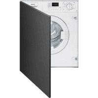 Стиральные машины SMEG/ Встраиваемая стиральная машина с сушкой, 60 см, 7/4 кг, цвет белый - фото 1