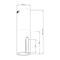 Вытяжка KORTING KHA 35808 DX Cylinder - фото 4