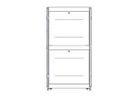 Шкаф Systeme Electric, серия Uniprom, 42U-600/1070, боковые панели 4шт, черный - фото 5