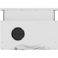 ВЫТЯЖКА HOMSair Flat 50 White/ встраиваемая, кнопочное управление, 2 скорости, 520 м3/ч, до 20 м2, 45 дБ, угольный фильтр CF110 - 1 шт, ШхВхД: 500х176х280 мм, белый цвет - фото 16
