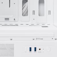 Корпус без блока питания/ Case HSPD F510, Panoramic Mid Tower, White, TG, 0.5 SPCC, 3x120mm ARGB (FNW010) ATX, mATX, mITX 180/280/160mm 1x2.5", 1x3.5", 7xPCI 2xUSB-A 3.0 356x218x467mm - фото 15