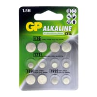 Набор алкалиновых пуговичных батареек GP ACM02F-2CR12 120/1440 - 12 шт. в блистере - фото 3