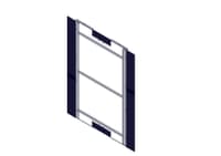 донная панель для шкафов с кабельными вводами, 800x1070мм - фото 3