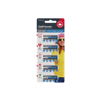 Батарейка AAA/ Батарейка GoPower LR03 AAA BL5 Alkaline 1.5V (5/50/600) (5 шт.) - фото 2
