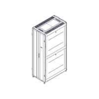 Шкаф Systeme Electric, серия Uniprom, 42U-600/1070, боковые панели 4шт, черный - фото 12