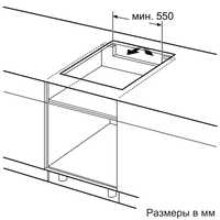 Bosch PUC61KAA Индукционная варочная панель, черный - фото 19