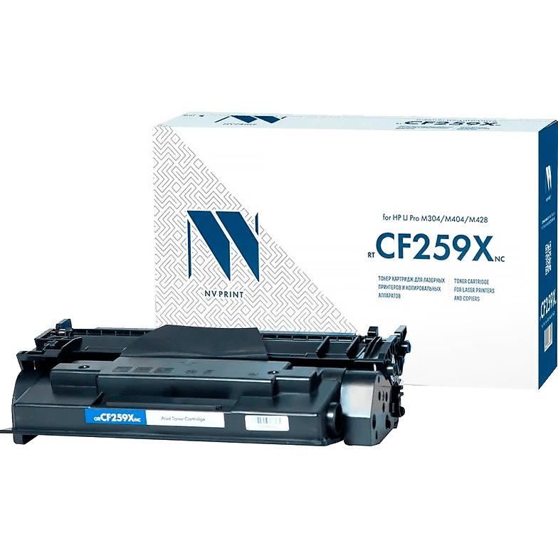 -/ Тонер-картридж NVP (БЕЗ ЧИПА) (БЕЗ ГАРАНТИИ) NV-CF259X для HP Laser Jet Pro M304/M404/M428 (10000k)
