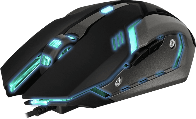 Игровая мышь SVEN RX-G740 USB (5+1кл. бесш. кл. 800-2400DPI, SoftTouch, подсветка)