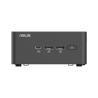 платформа для ПК/ Nettop ASUS NUC Model: NUC15CRH, Intel® Core™ 3 Processor 100U, 2xDDR5-5600 SO-DIMM supp, Intel® Graphics, Wi-Fi 7, BT v5.4, 3xUSB 3.2 Gen2, 1xUSB 2.0, 1xUSB 3.2 Gen2 Type-C + 2xT-bolt (incl. DP 2.1 and USB4), 2xHDMI 2.1, 1xRJ45 LAN, 1xDC-in, Supp:128GB~8TB M.2 2280 NVMe™PCIe®5.0 x 4 SSD or 128GB~8TB M.2 2280 NVMe™PCIe®4.0x4 SSD+128GB~2TB M.2 2242 NVMe™PCIe®4.0x4 SSD, 19VDC, 6.32A, 120W Adapter, W/O OS, ASUS LOGO, Black - фото 4
