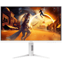AOC Q27G4/WS 27" 2560x1440, IPS, 200Hz, 80M:1, 450cd, 0.3 ms, HDMI 2.0, DisplayPort 1.4, Height adj 130, pivot, VESA 100, 3Y, White/Silver - фото 2