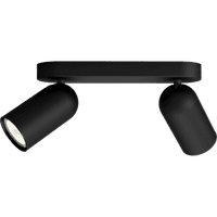 Потолочный светильник Philips PONGEE bar/tube black 2xNW 230V (лампы в комплект не входя) - фото 1