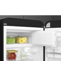 Холодильник SMEG/ Холодильник SMEG, отдельностоящий, стиль 50-х, однокамерный, внутренняя морозильная камера, объем 122 л, стандартный компрессор, энергоэффективность D, цвет черный - фото 17