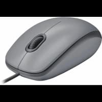 Мышь/ Logitech Mouse M110 SILENT MID GREY USB - фото 6
